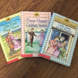 3 Little House on the Prairie Books